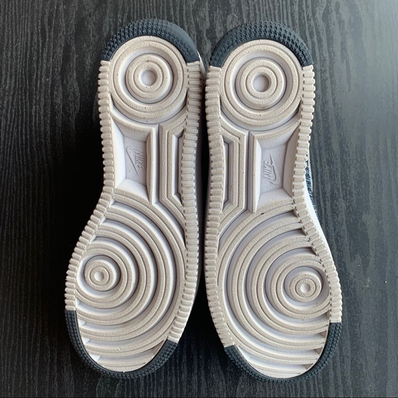 Nike Air Force 1 Flyknit  ‘Obsidian’ Mens Size 10 - Picture 4 of 6